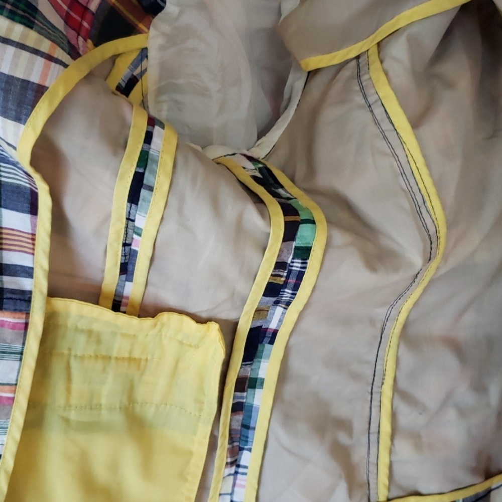 J.Crew Plaid Patchwork Blazer Size Small - image 7